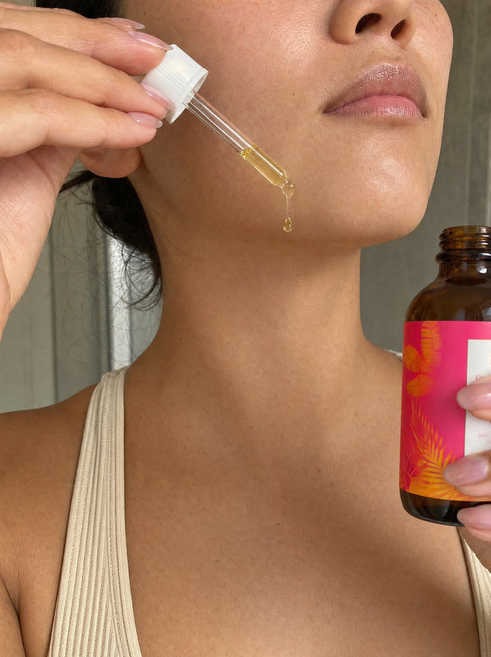 Massage in 3 to 5 drops